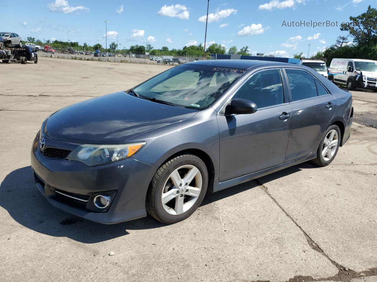 2013 Toyota Camry L Charcoal vin: 4T1BF1FKXDU211903