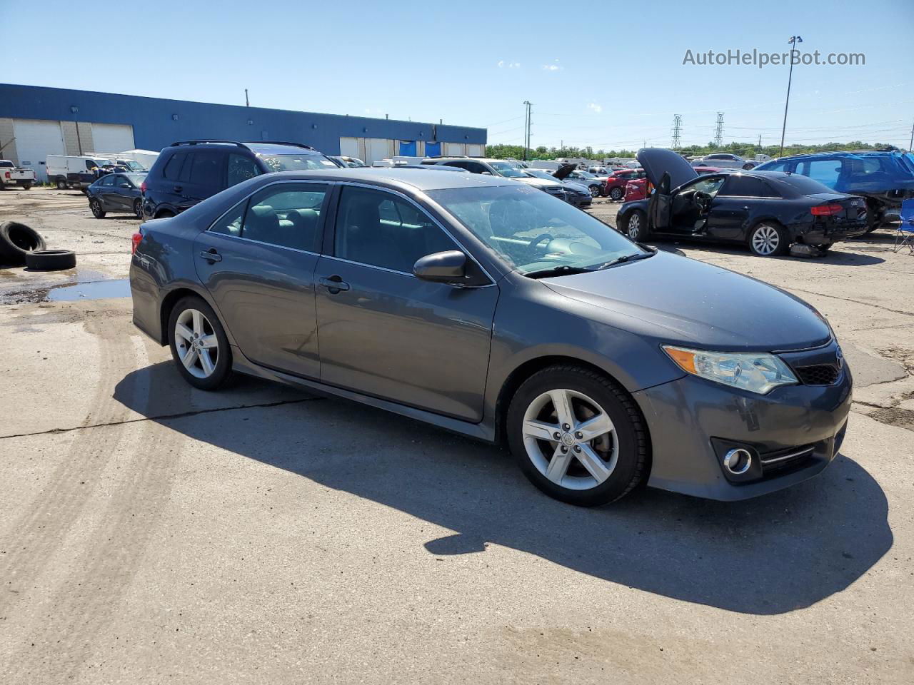 2013 Toyota Camry L Charcoal vin: 4T1BF1FKXDU211903