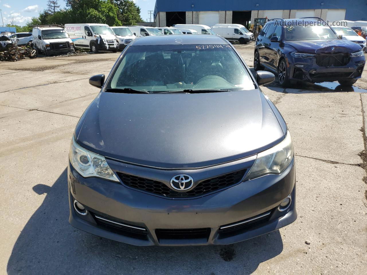 2013 Toyota Camry L Угольный vin: 4T1BF1FKXDU211903