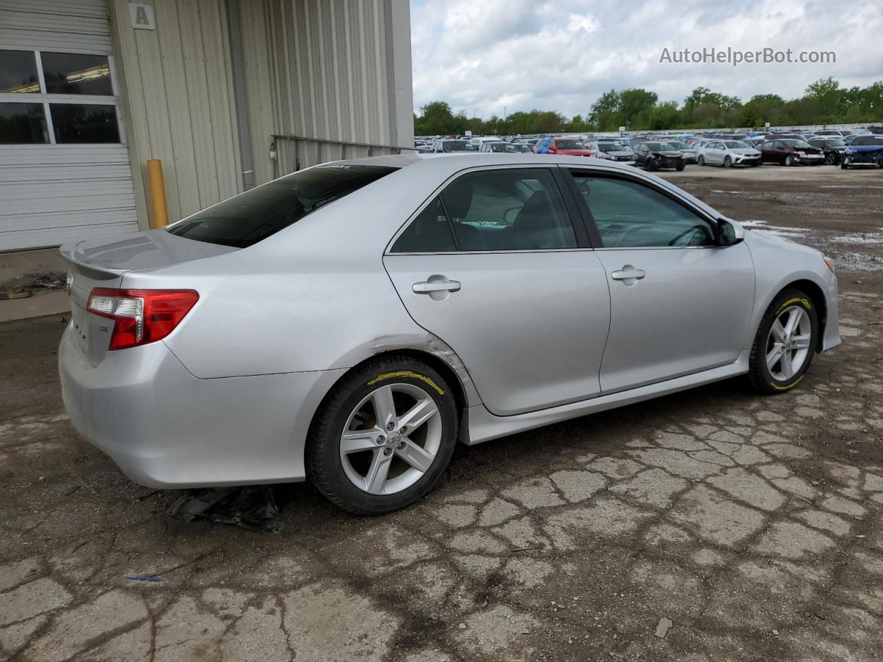 2013 Toyota Camry L Silver vin: 4T1BF1FKXDU257747