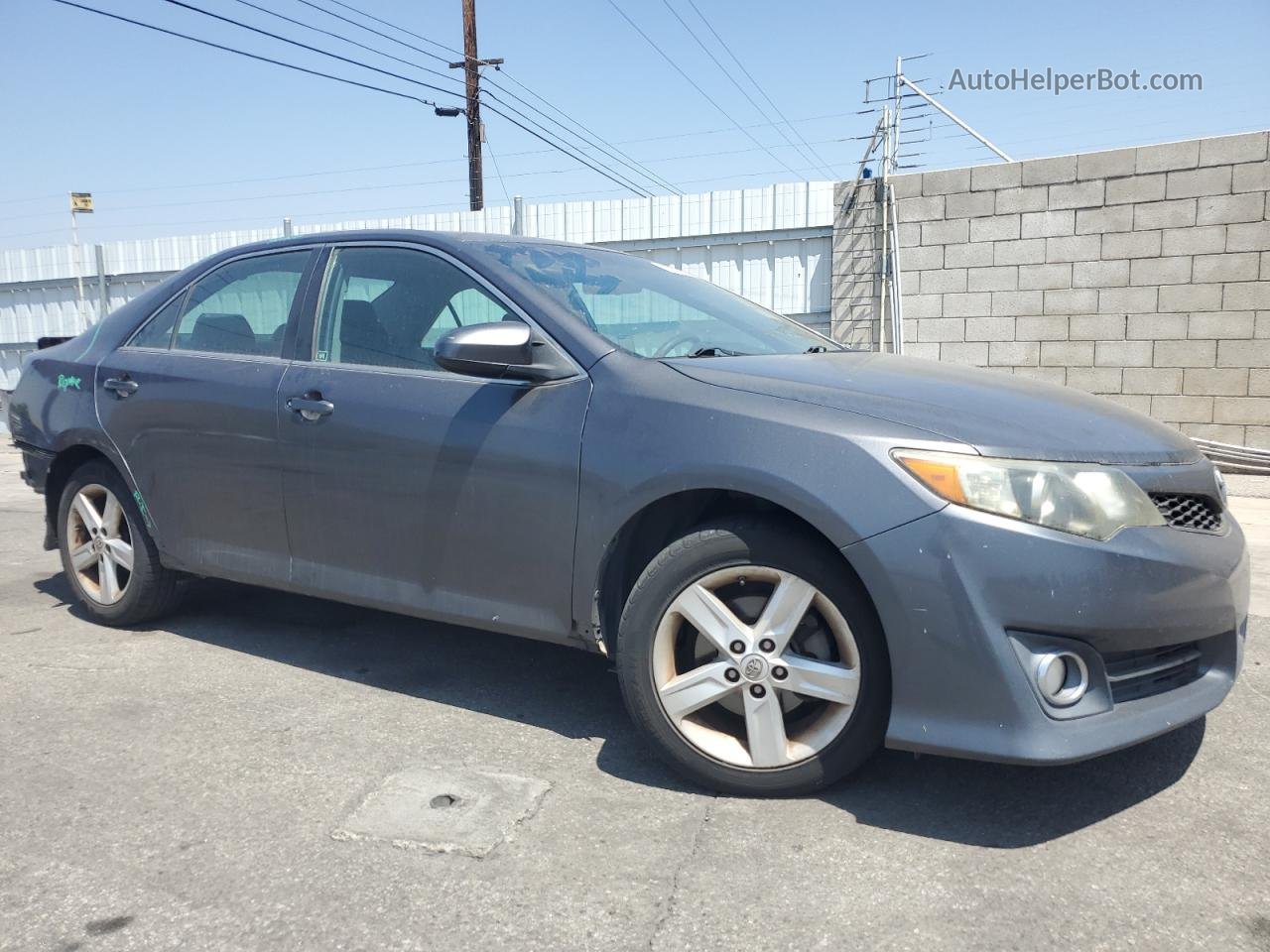 2013 Toyota Camry L Charcoal vin: 4T1BF1FKXDU298492