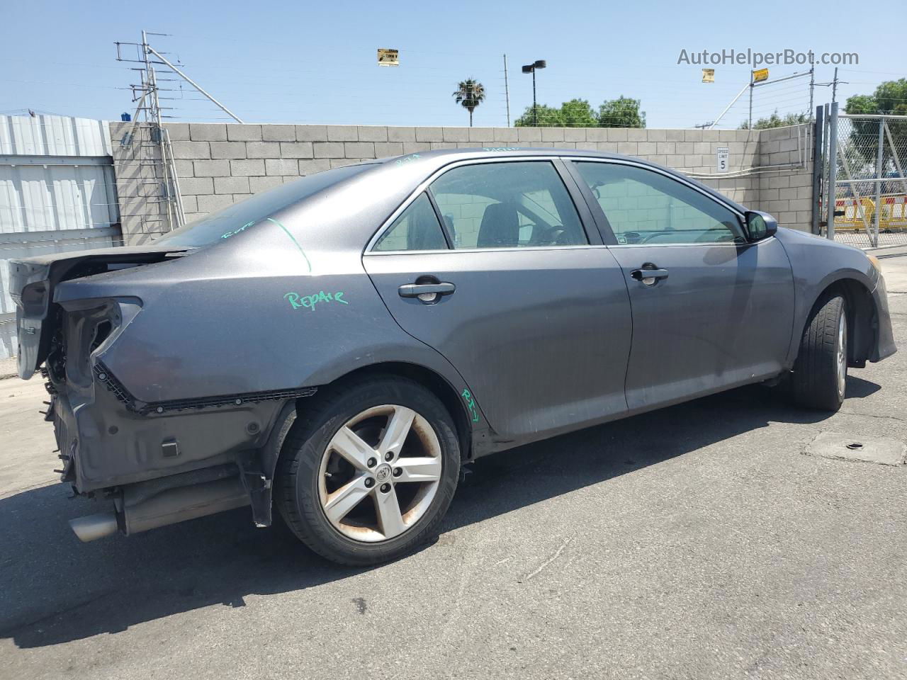 2013 Toyota Camry L Угольный vin: 4T1BF1FKXDU298492