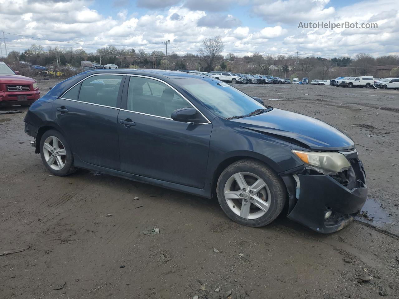 2014 Toyota Camry L Black vin: 4T1BF1FKXEU342931