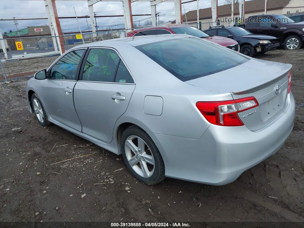 2014 Toyota Camry Se Gray vin: 4T1BF1FKXEU419474