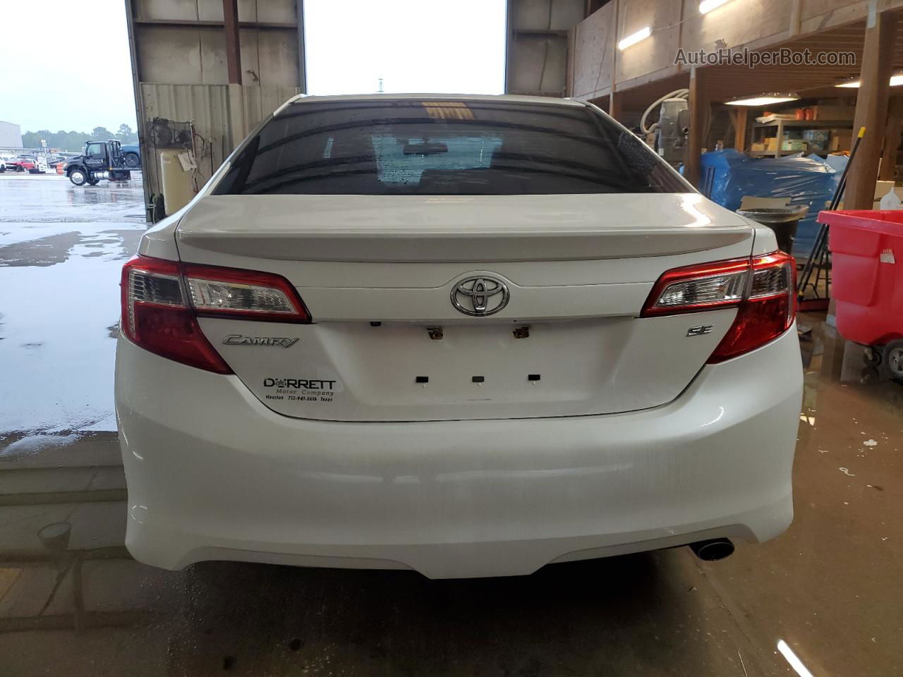 2014 Toyota Camry L White vin: 4T1BF1FKXEU422875