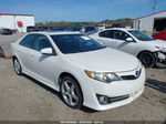 2014 Toyota Camry L/se/le/xle White vin: 4T1BF1FKXEU428207