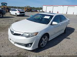 2014 Toyota Camry L/se/le/xle White vin: 4T1BF1FKXEU428207