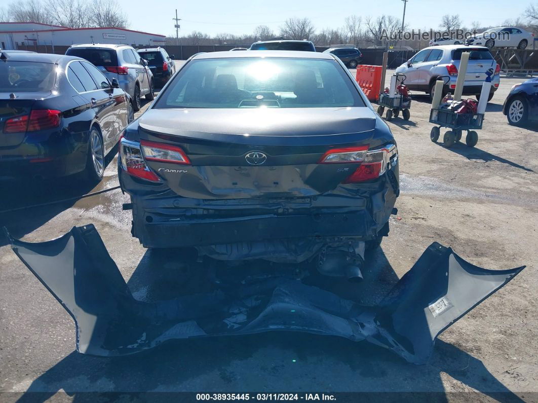 2014 Toyota Camry Se Серый vin: 4T1BF1FKXEU435450