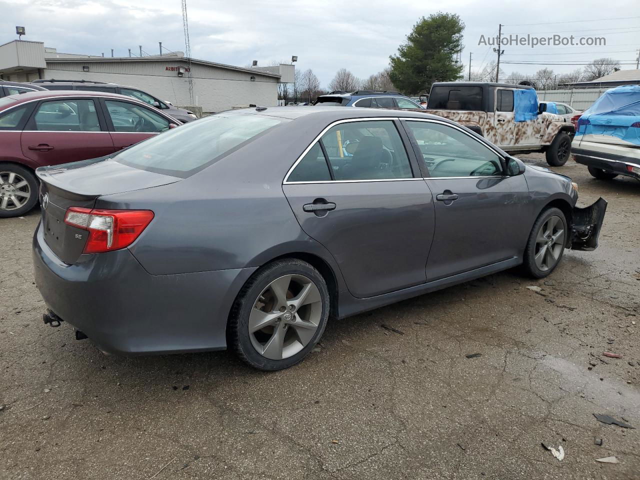 2014 Toyota Camry L Gray vin: 4T1BF1FKXEU443418