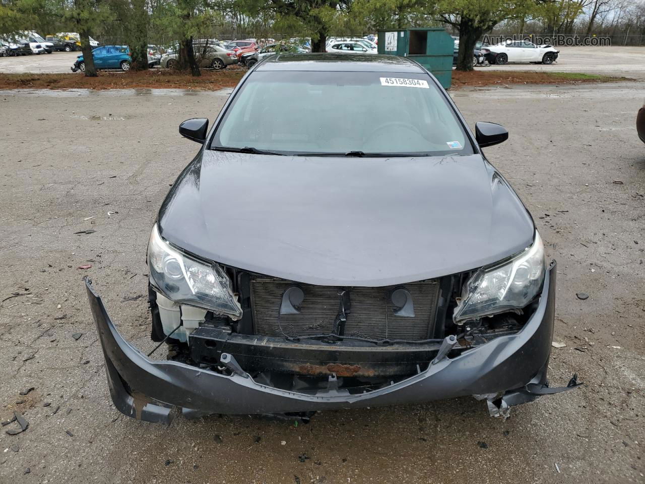 2014 Toyota Camry L Gray vin: 4T1BF1FKXEU443418