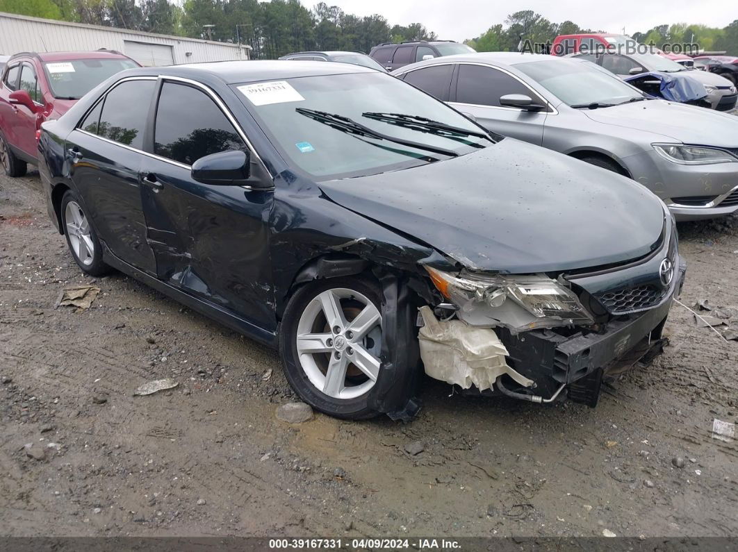 2014 Toyota Camry Se Blue vin: 4T1BF1FKXEU459134