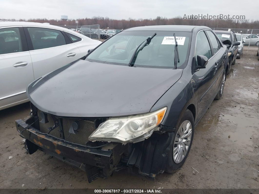 2014 Toyota Camry Le Gray vin: 4T1BF1FKXEU757277