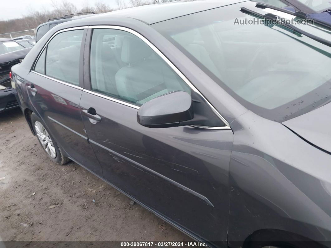 2014 Toyota Camry Le Gray vin: 4T1BF1FKXEU757277