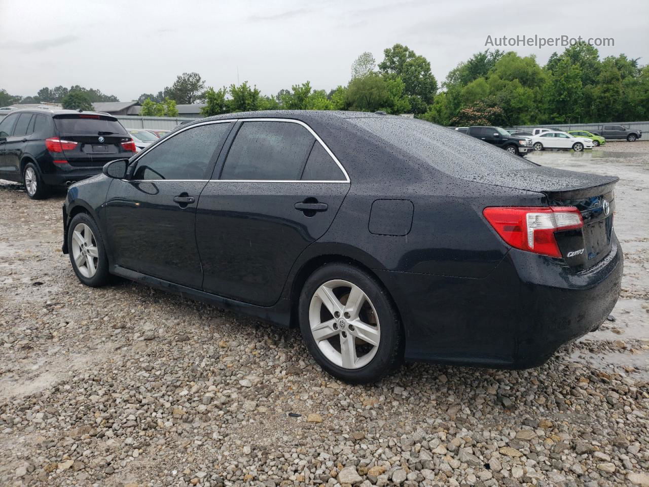 2014 Toyota Camry L Black vin: 4T1BF1FKXEU869349