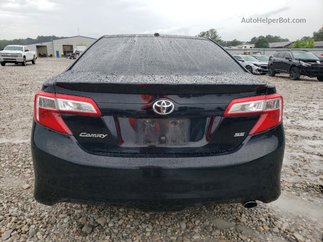 2014 Toyota Camry L Black vin: 4T1BF1FKXEU869349