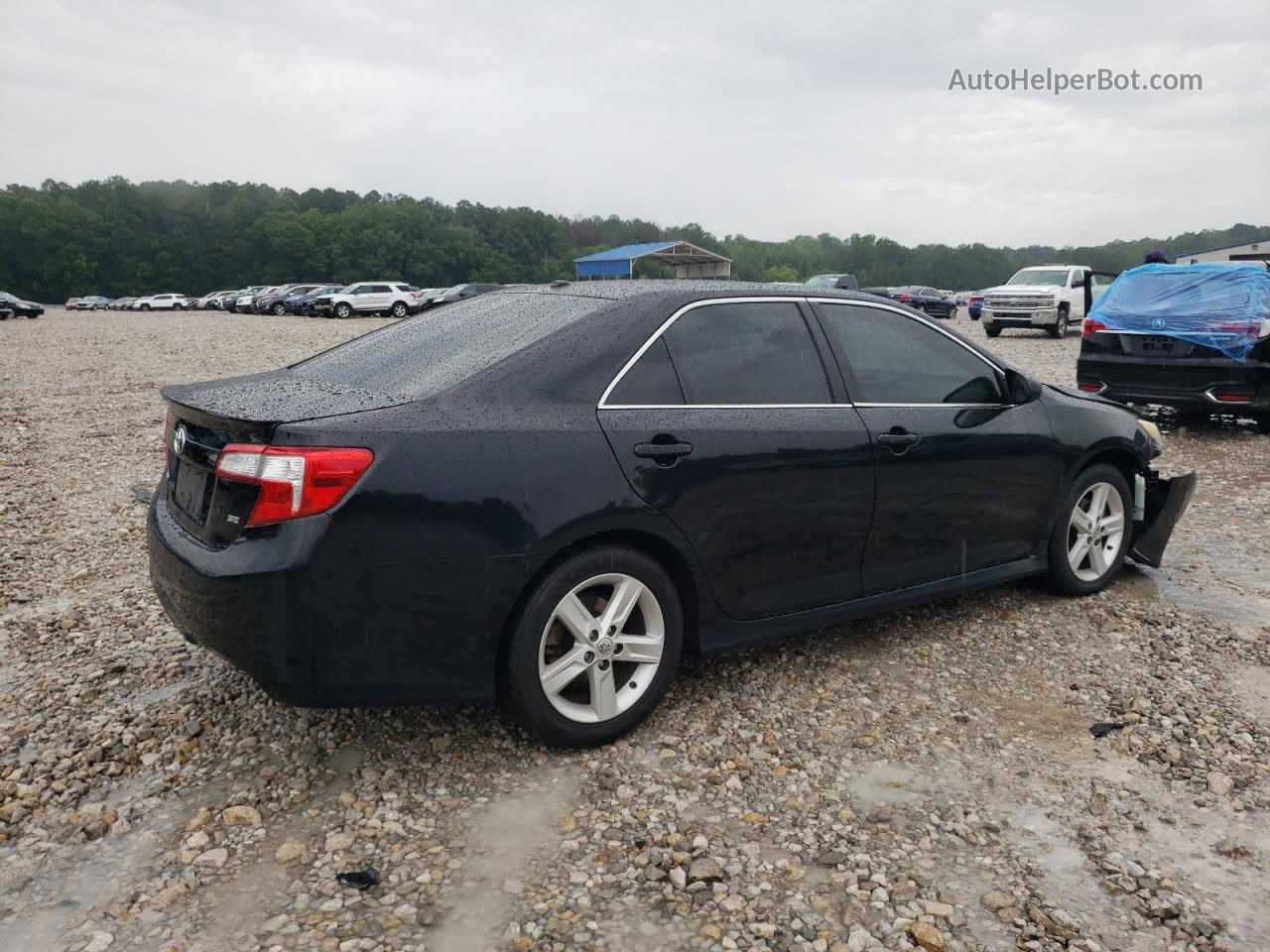 2014 Toyota Camry L Black vin: 4T1BF1FKXEU869349