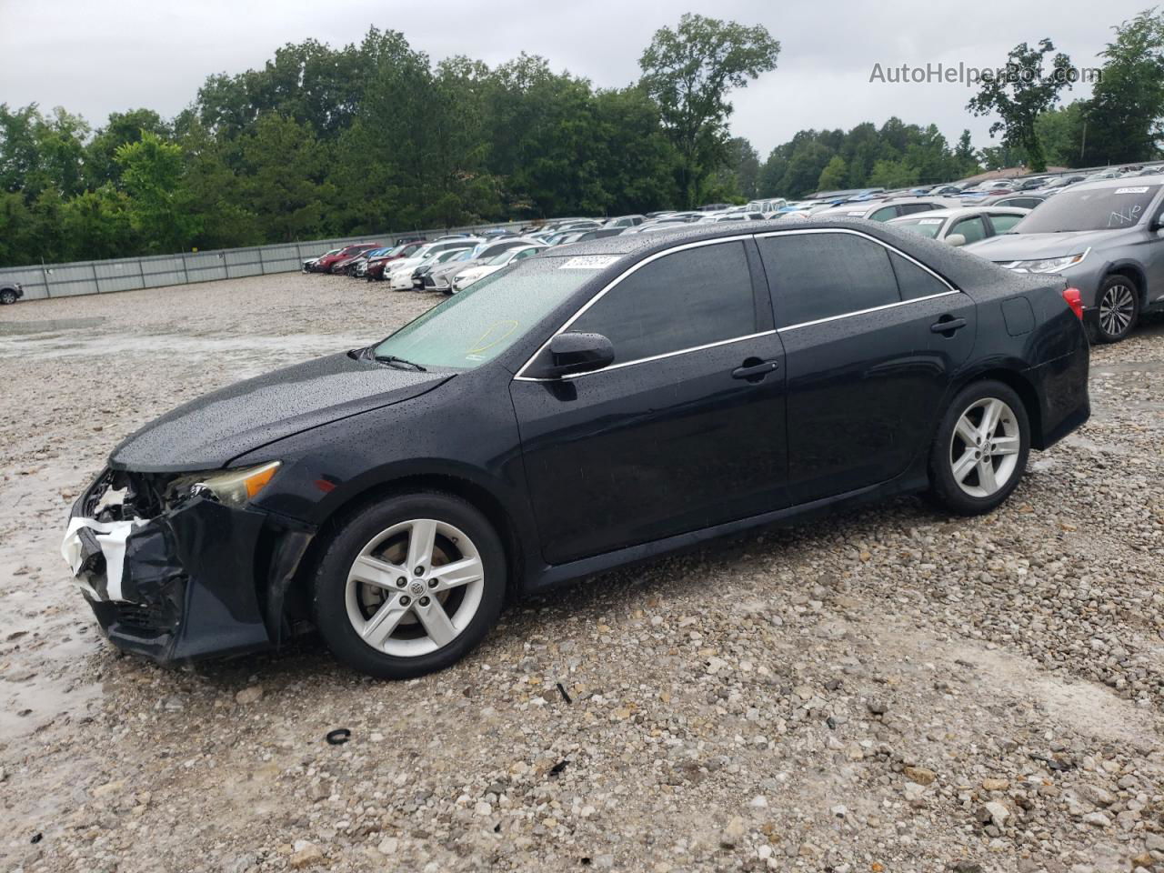 2014 Toyota Camry L Black vin: 4T1BF1FKXEU869349