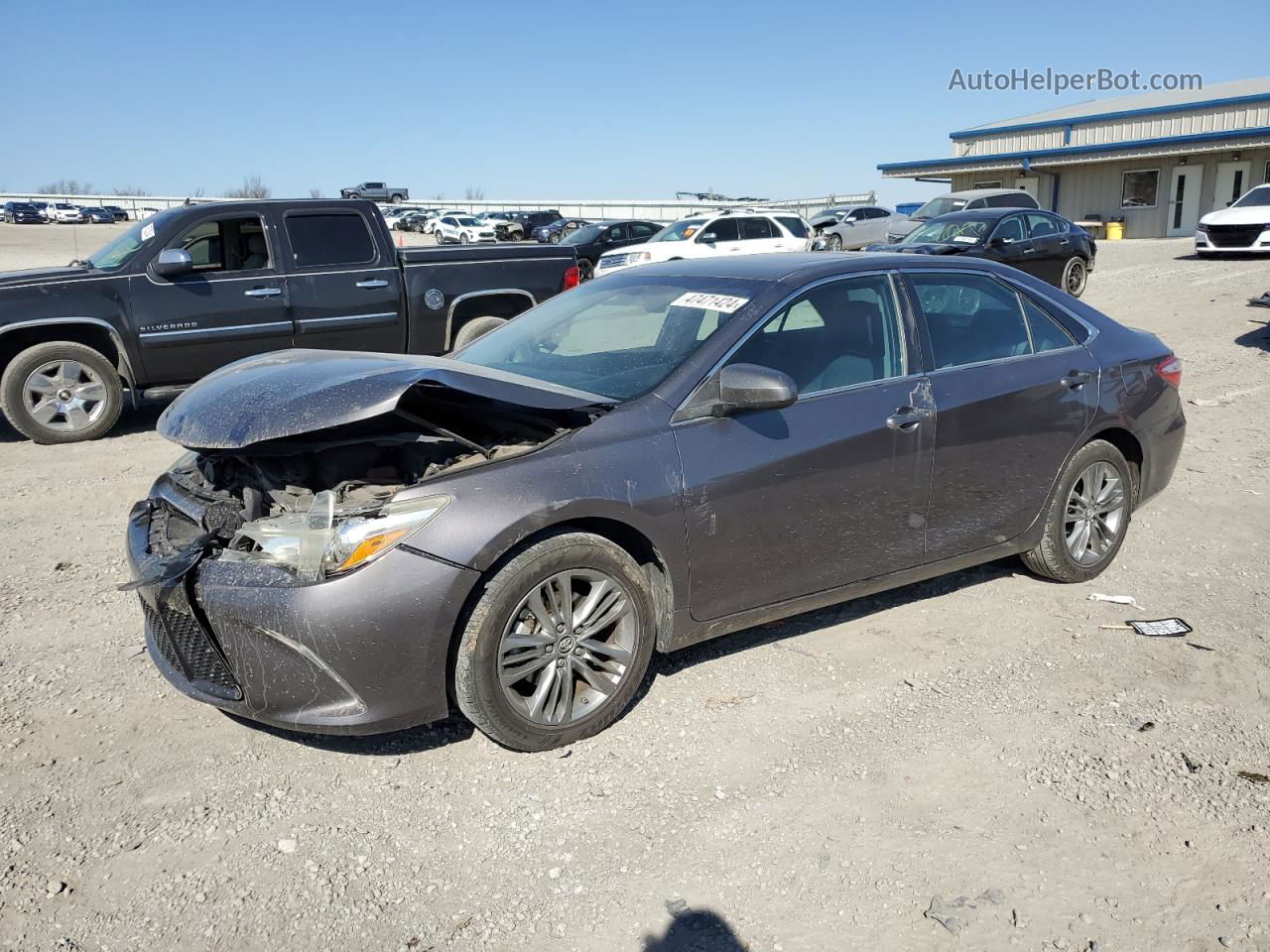 2016 Toyota Camry Le Charcoal vin: 4T1BF1FKXGU119548