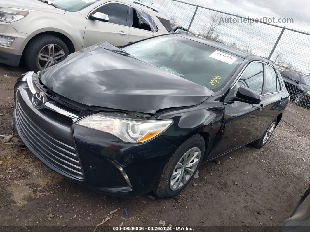 2016 Toyota Camry Le Black vin: 4T1BF1FKXGU130436