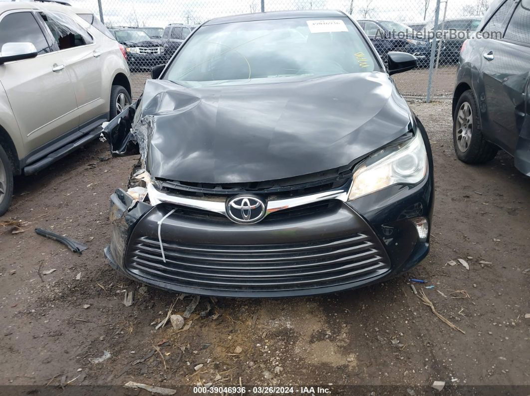 2016 Toyota Camry Le Черный vin: 4T1BF1FKXGU130436