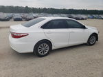 2016 Toyota Camry Le White vin: 4T1BF1FKXGU156406