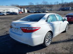 2016 Toyota Camry Le White vin: 4T1BF1FKXGU199370