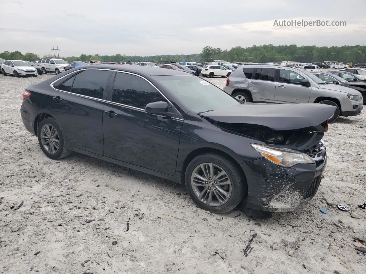 2016 Toyota Camry Le Black vin: 4T1BF1FKXGU244968