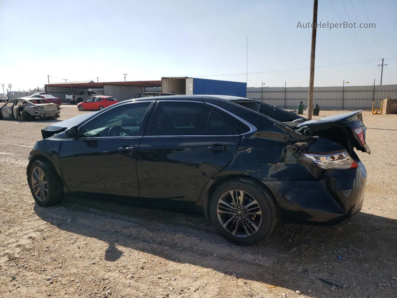 2016 Toyota Camry Le Black vin: 4T1BF1FKXGU250365