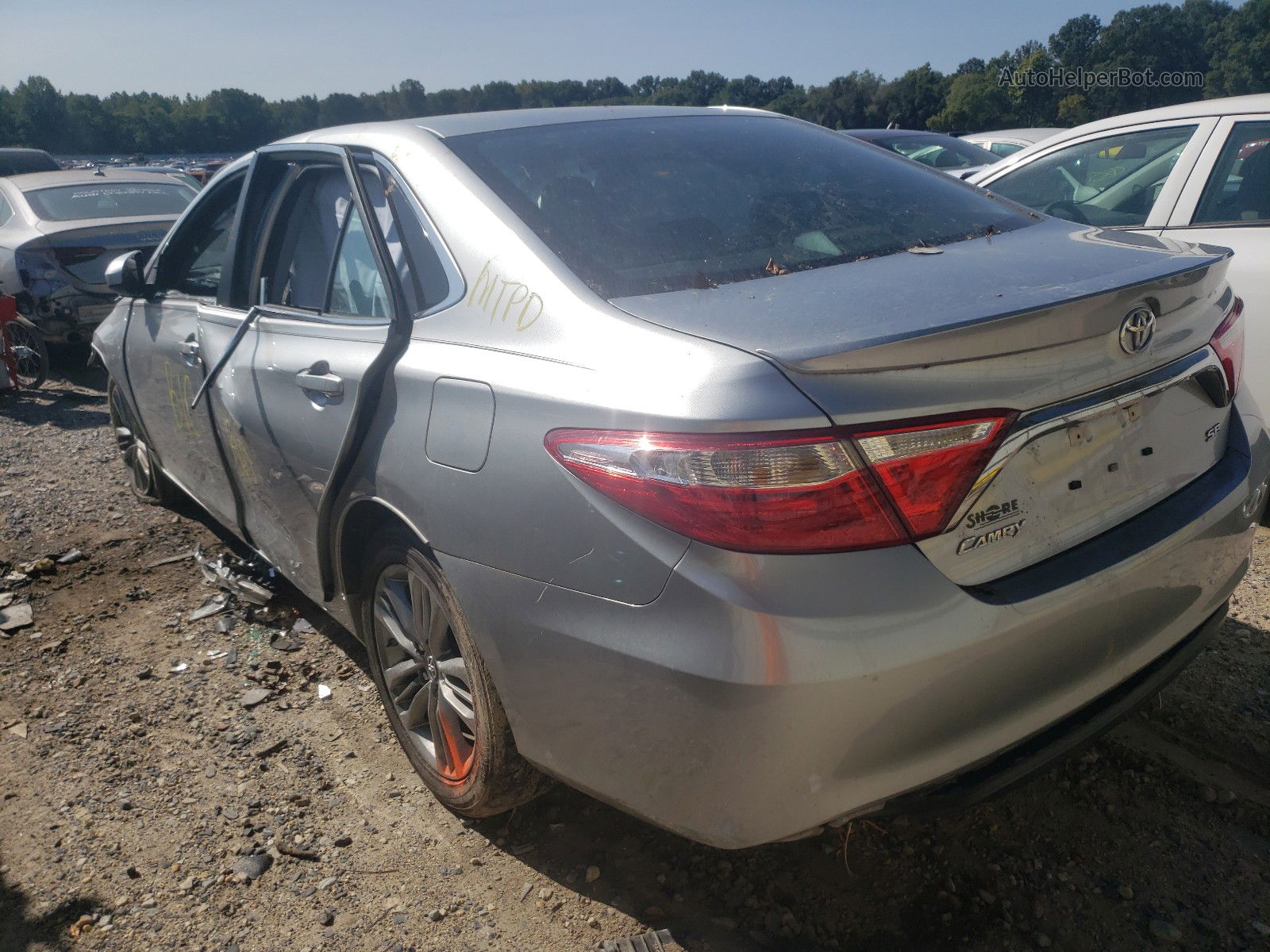 2016 Toyota Camry Le Silver vin: 4T1BF1FKXGU253816