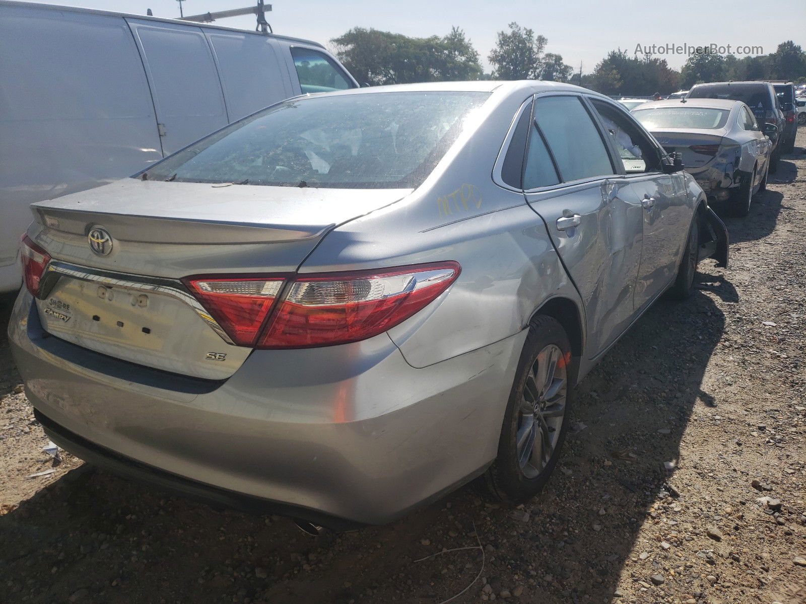 2016 Toyota Camry Le Silver vin: 4T1BF1FKXGU253816