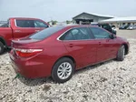 2016 Toyota Camry Le Красный vin: 4T1BF1FKXGU514264