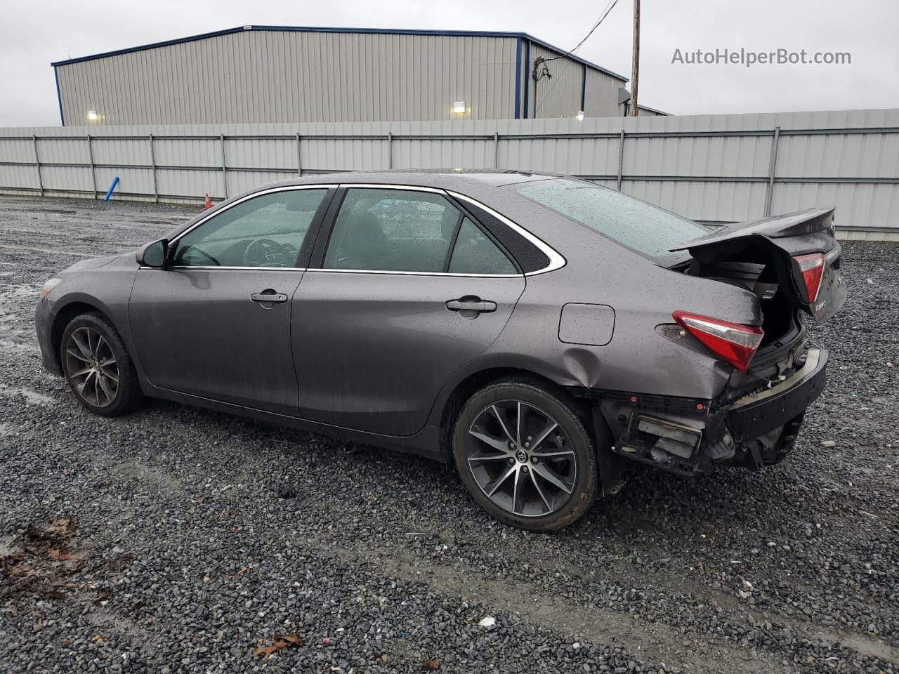 2016 Toyota Camry Le Gray vin: 4T1BF1FKXGU517276