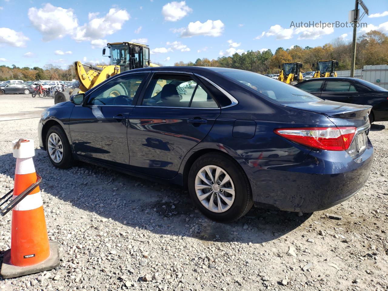 2016 Toyota Camry Le Blue vin: 4T1BF1FKXGU523210