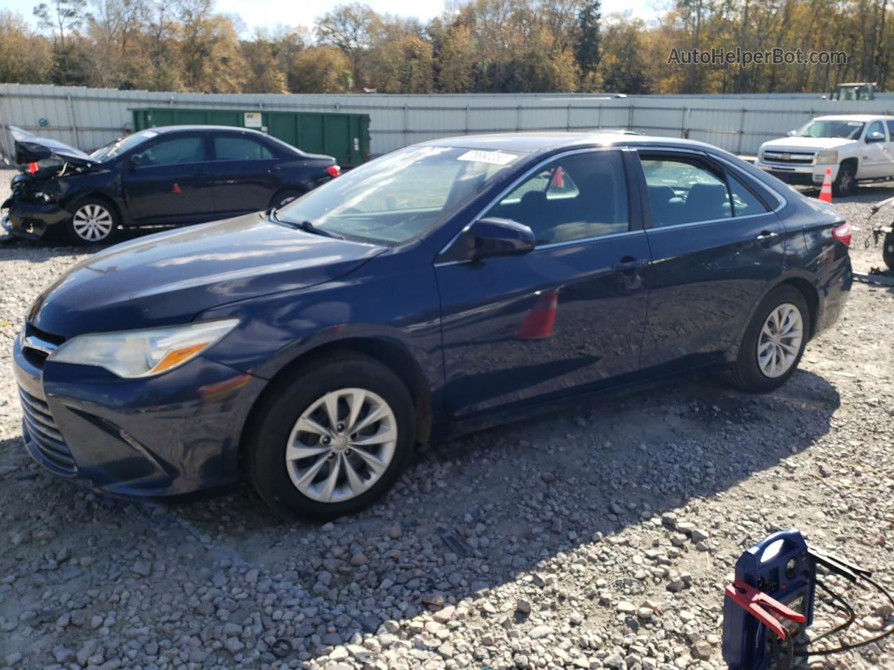 2016 Toyota Camry Le Blue vin: 4T1BF1FKXGU523210