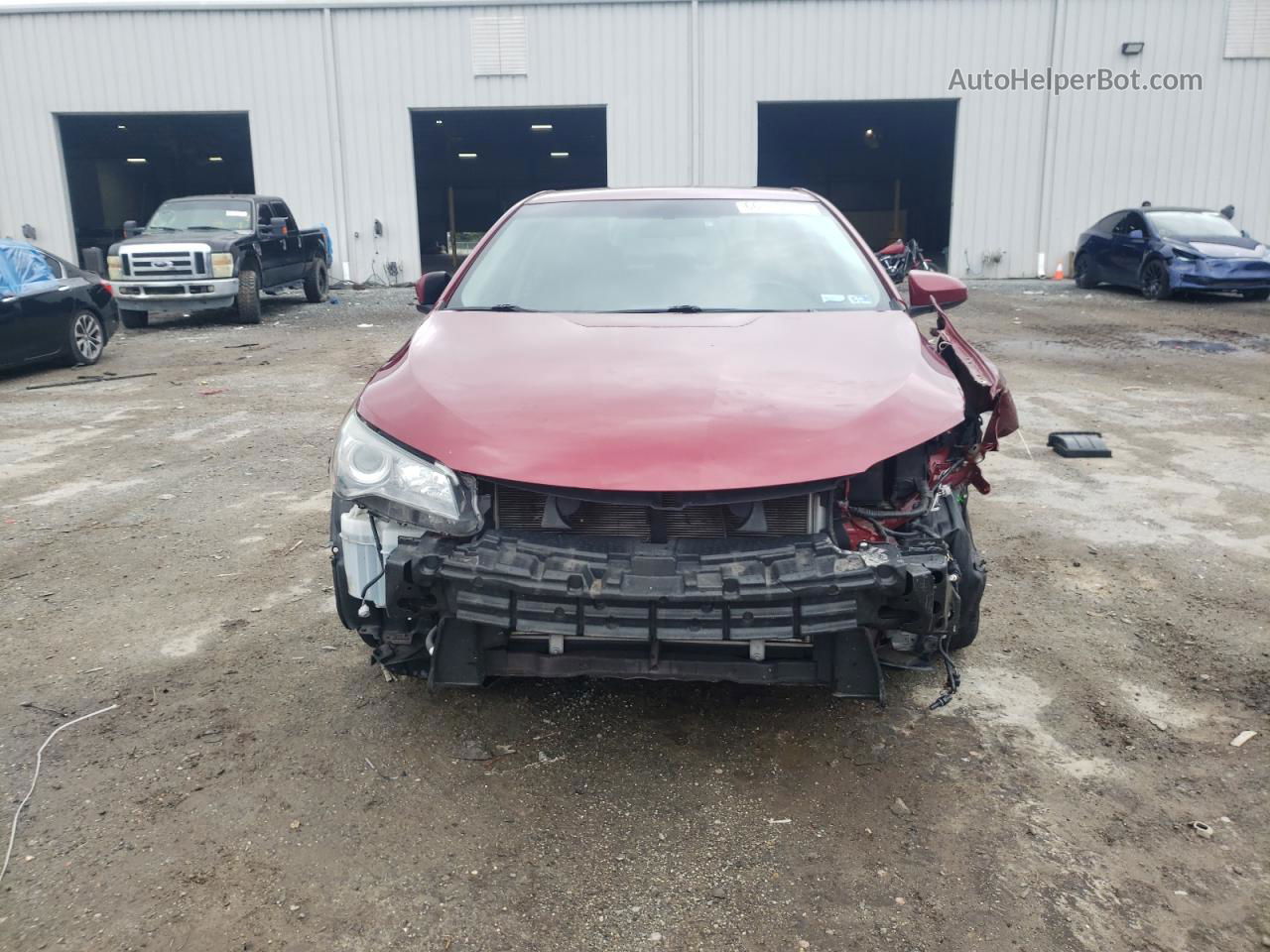 2016 Toyota Camry Le Red vin: 4T1BF1FKXGU530500