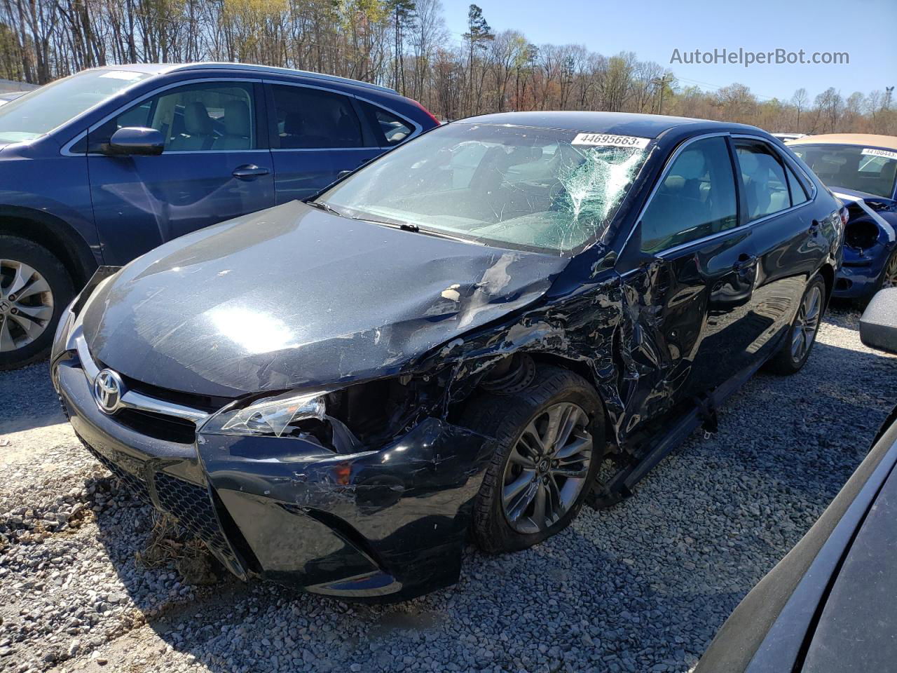 2016 Toyota Camry Le Blue vin: 4T1BF1FKXGU579082