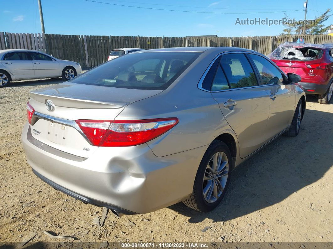 2017 Toyota Camry Se Silver vin: 4T1BF1FKXHU337457