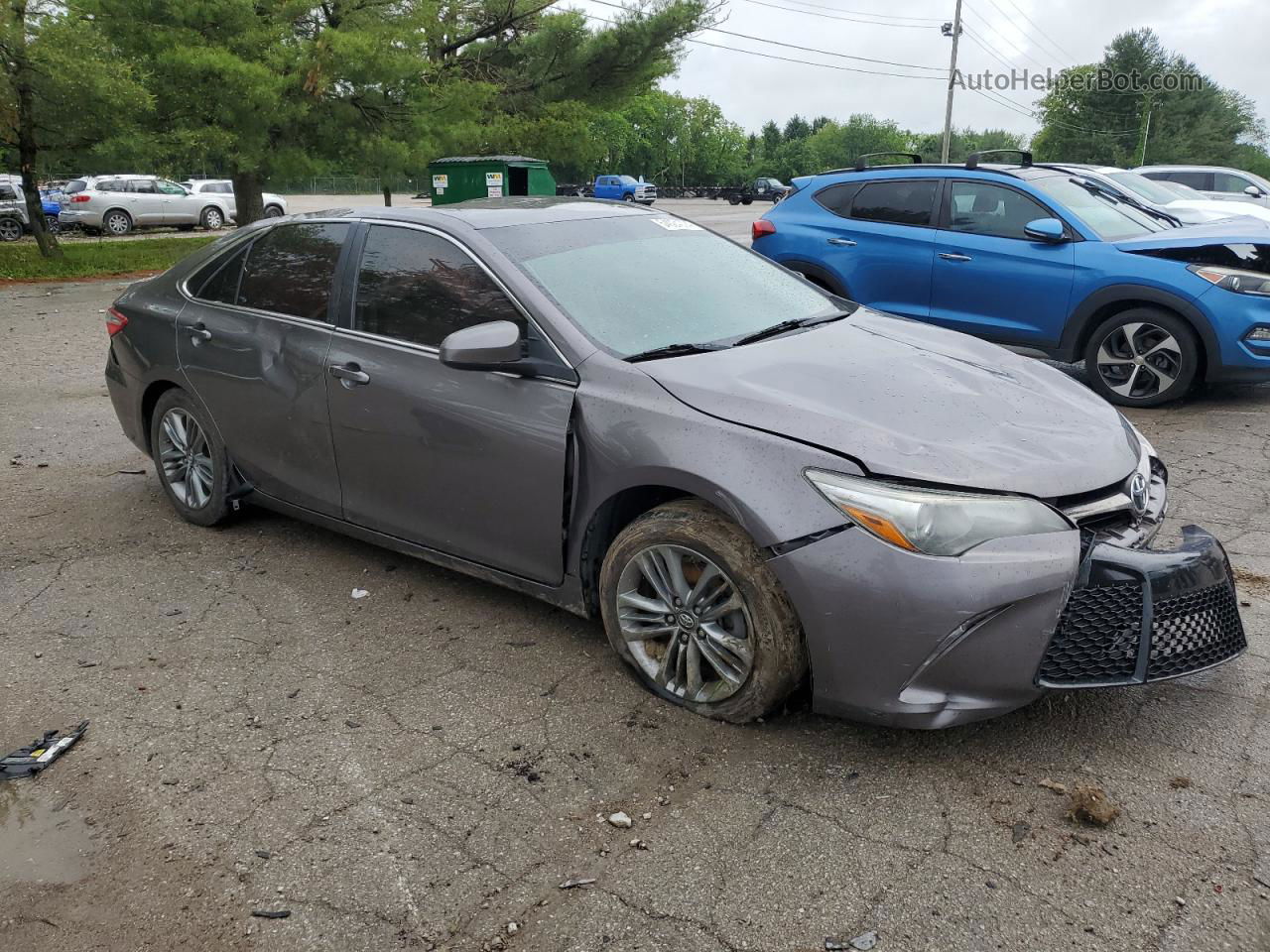 2017 Toyota Camry Le Charcoal vin: 4T1BF1FKXHU350628