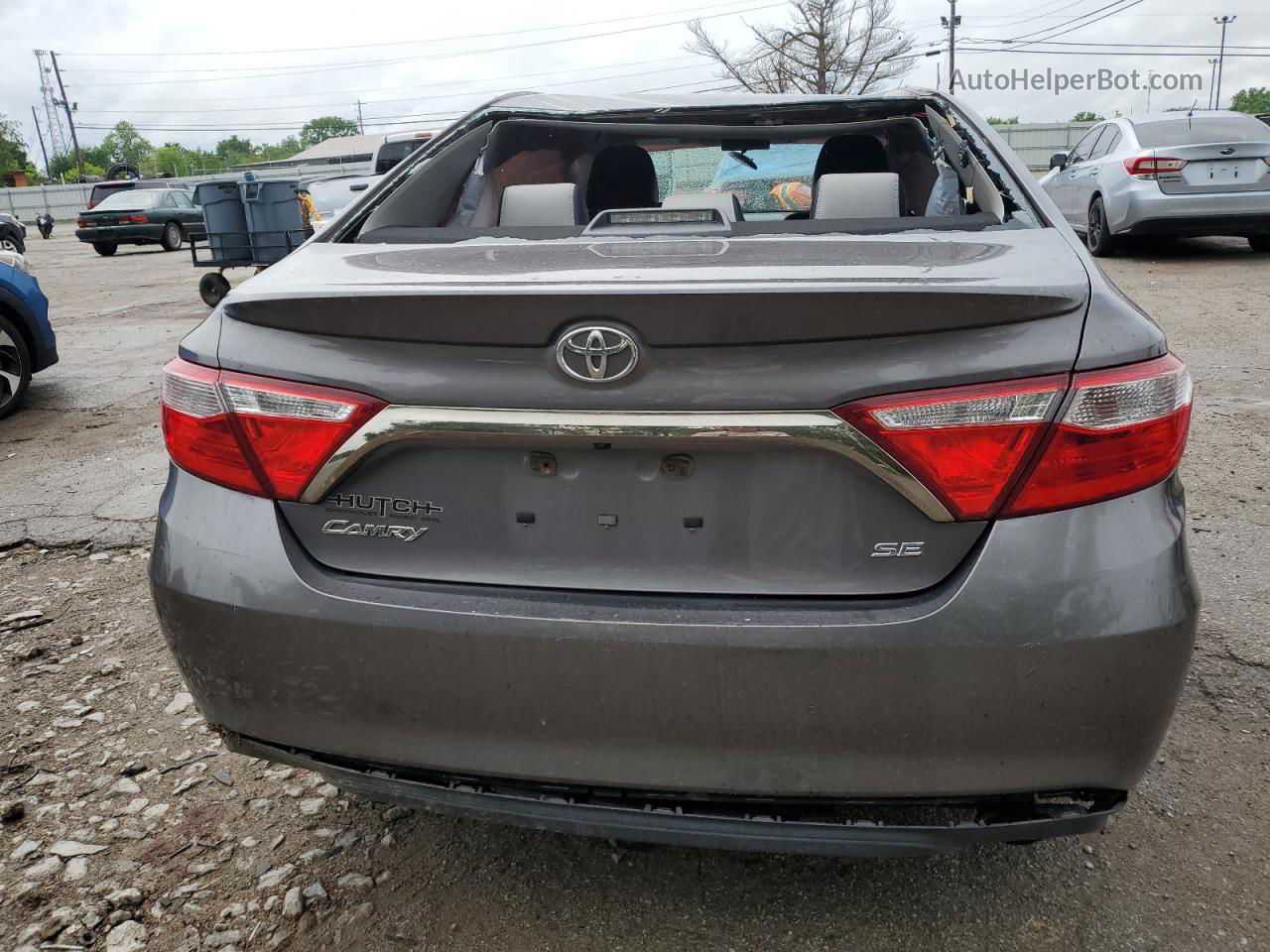 2017 Toyota Camry Le Charcoal vin: 4T1BF1FKXHU350628