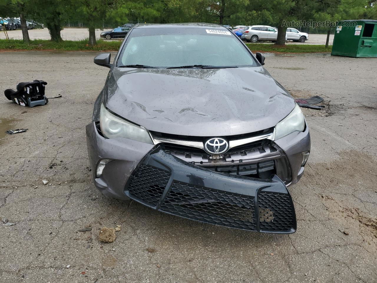 2017 Toyota Camry Le Угольный vin: 4T1BF1FKXHU350628