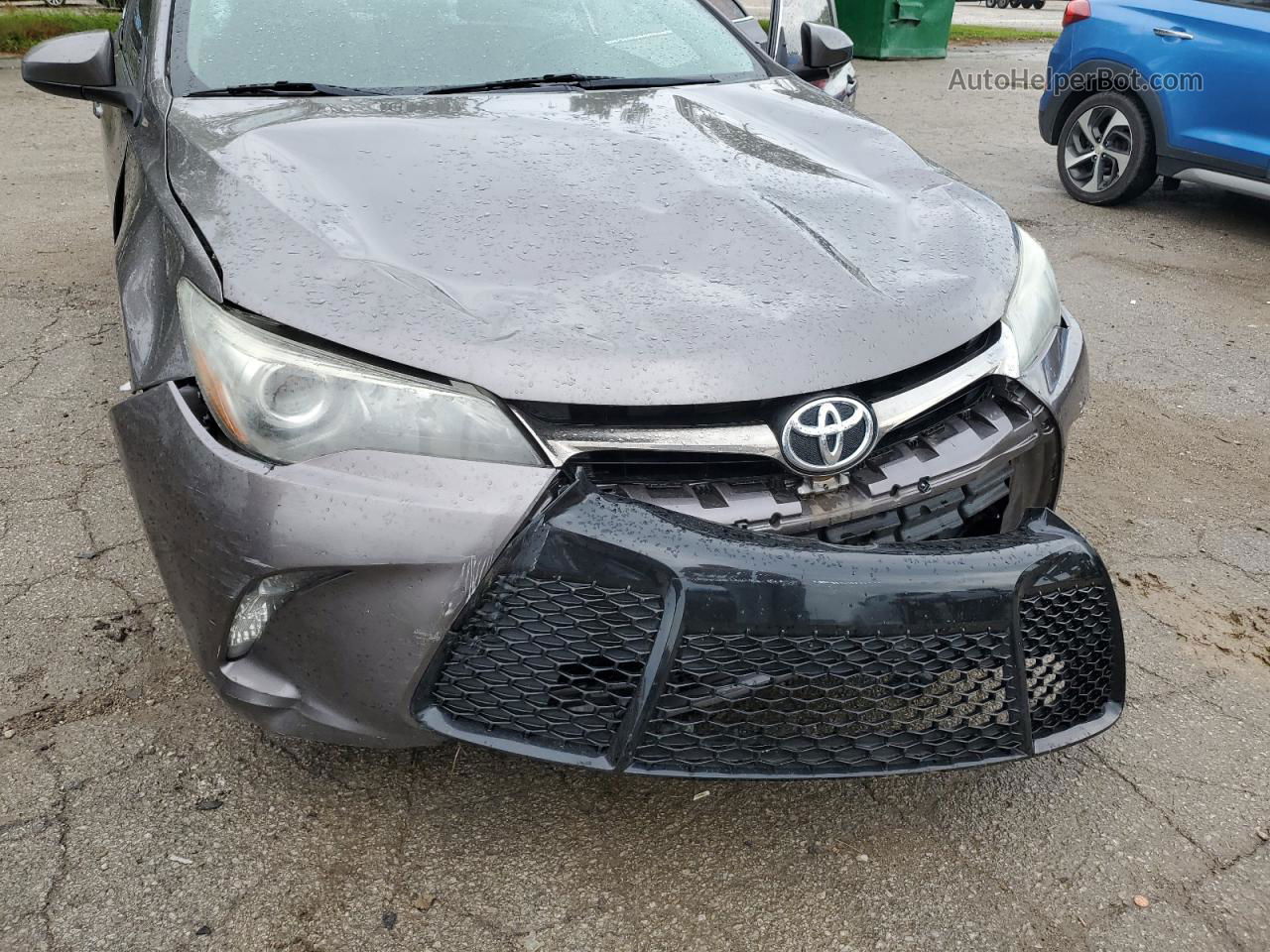 2017 Toyota Camry Le Угольный vin: 4T1BF1FKXHU350628