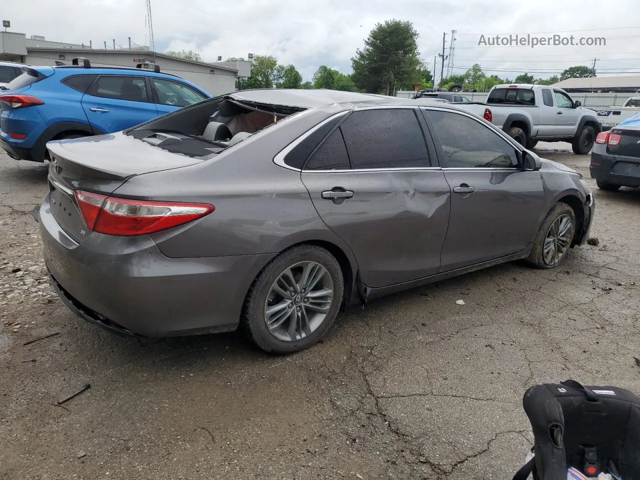 2017 Toyota Camry Le Charcoal vin: 4T1BF1FKXHU350628