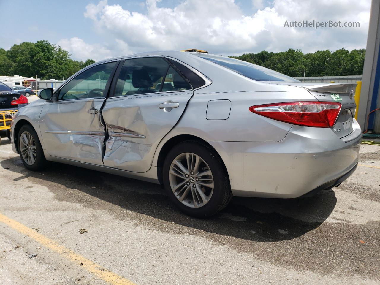 2017 Toyota Camry Le Silver vin: 4T1BF1FKXHU406874