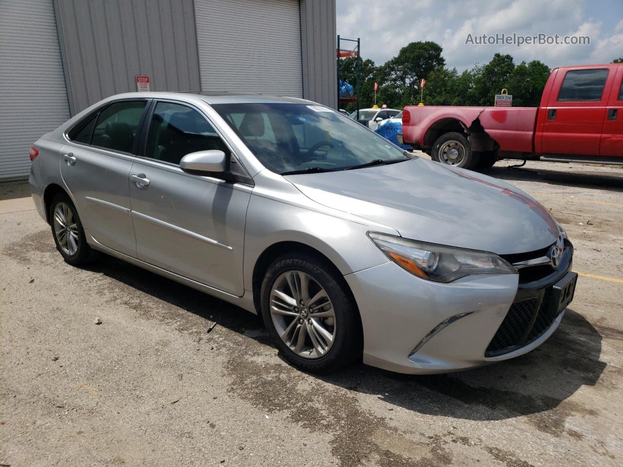 2017 Toyota Camry Le Silver vin: 4T1BF1FKXHU406874