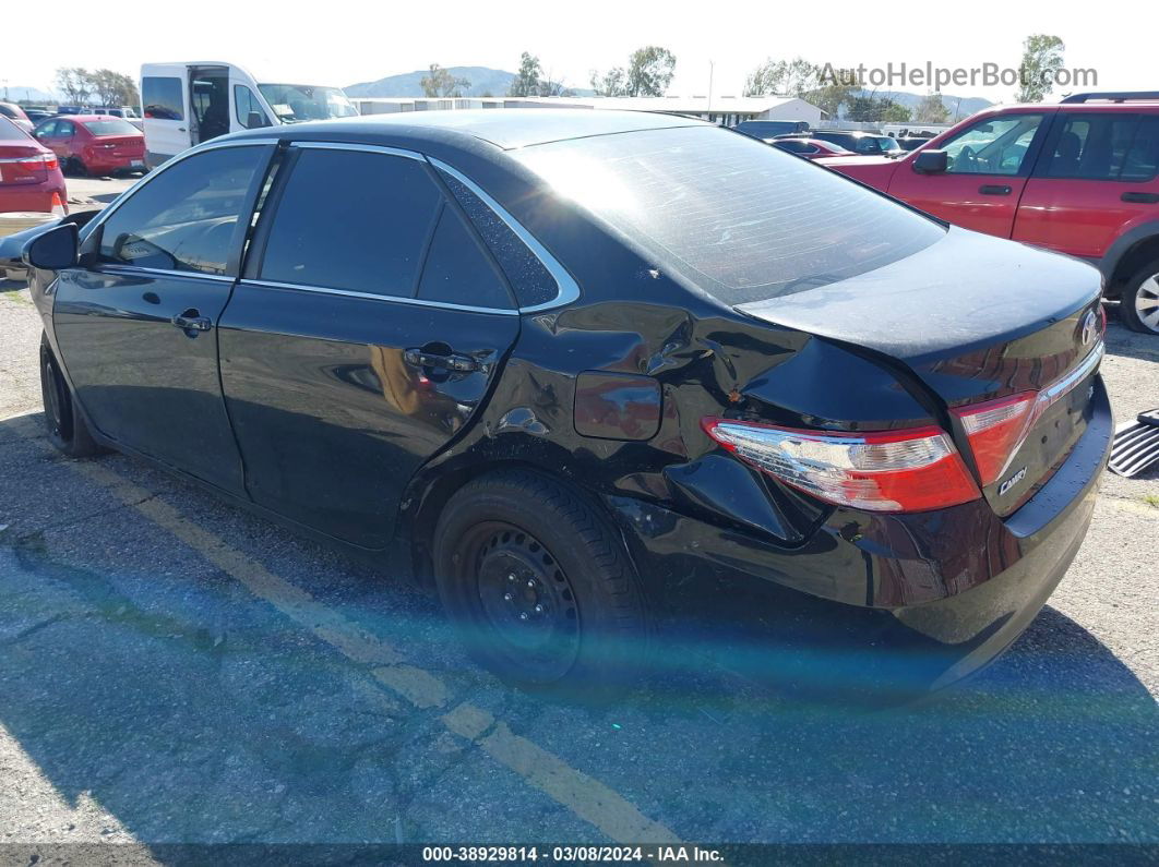 2017 Toyota Camry Le Black vin: 4T1BF1FKXHU424291