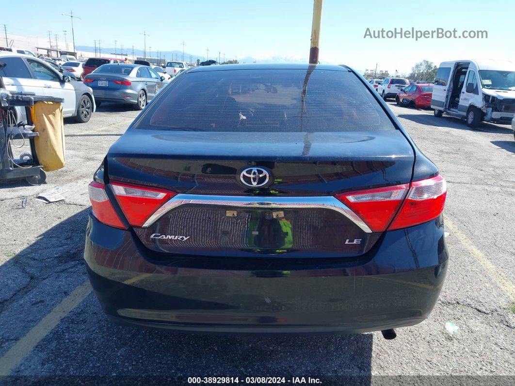 2017 Toyota Camry Le Black vin: 4T1BF1FKXHU424291