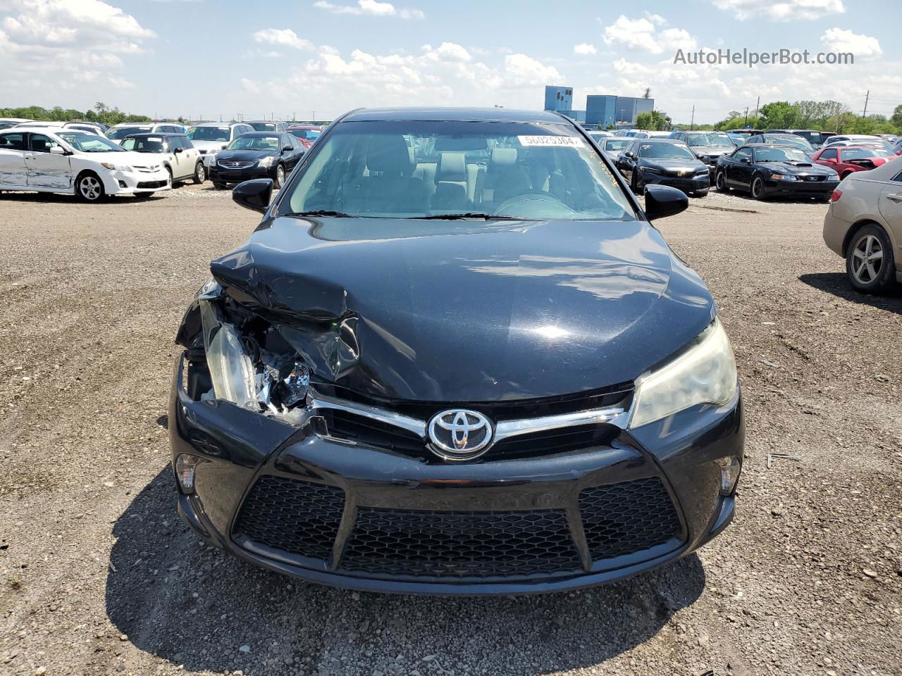 2017 Toyota Camry Le Black vin: 4T1BF1FKXHU630565