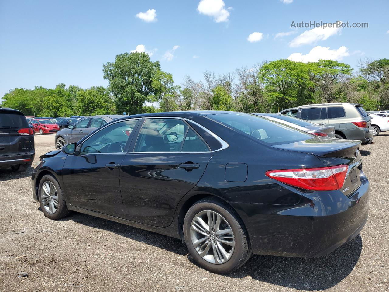 2017 Toyota Camry Le Black vin: 4T1BF1FKXHU630565