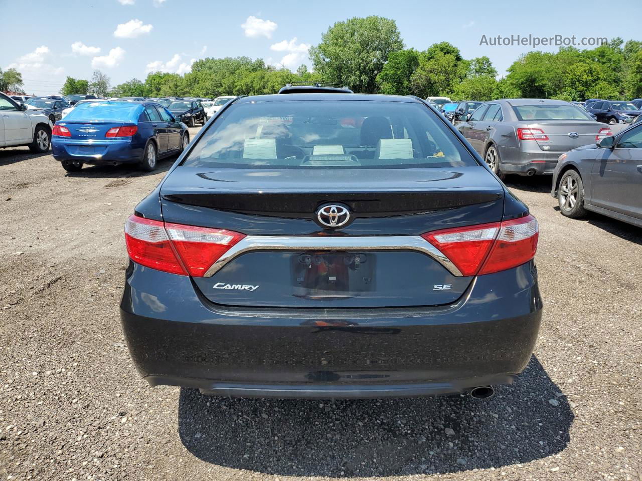 2017 Toyota Camry Le Black vin: 4T1BF1FKXHU630565