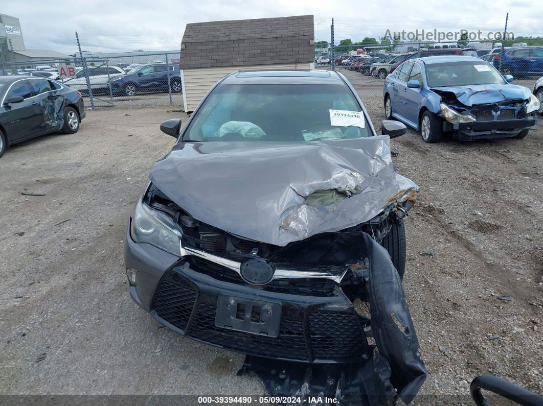 2017 Toyota Camry Se Gray vin: 4T1BF1FKXHU744632